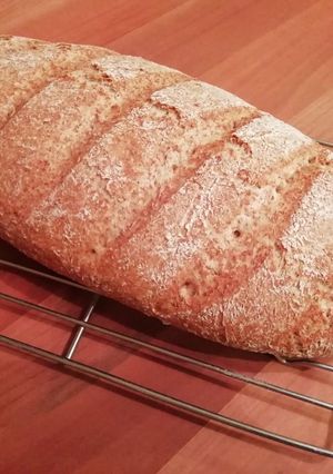 Una foto de Pan de biga integral