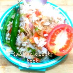A picture of Pohe (Diet special).