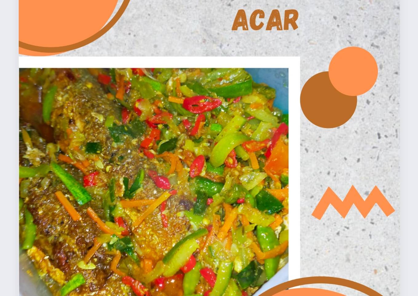 Ikan Bandeng Acar