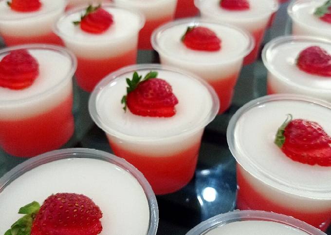 Resep Pudding Susu Strawberry Oleh Enchaas Mommy Cookpad 6050