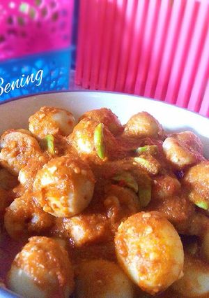 Foto resep Sambel Goreng Pete Telur Puyuh