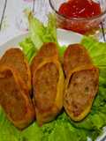 Egg chicken roll