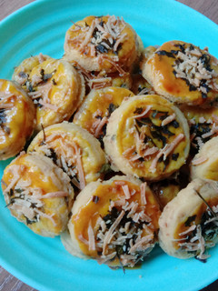 Foto resep Garlic cheese cookies