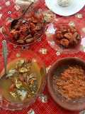 Asem-asem Tongkol, Terong Balado, dan Ayam Penyet (Lauk Pauk)