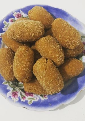 A picture of Gluten-Free Cocido Croquettes.