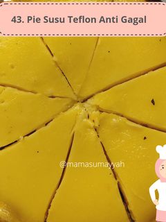 Foto resep 43. Pie Susu Teflon Anti Gagal