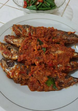 Foto resep Ikan kembung bumbu rujak
