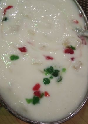 A picture of Pineapple raita.