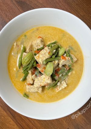 Foto resep Lodeh Tempe Kacang Panjang