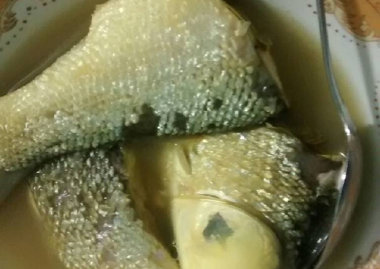 Ikan bolu masak tawa oloho