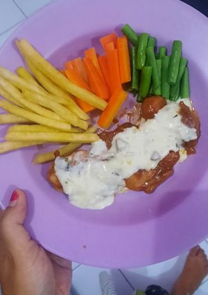 Foto resep Original Chicken Steak With Mushroom Sauce