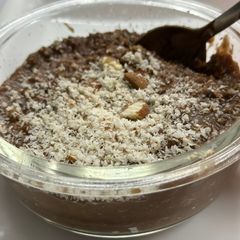 A picture of Chocolate oatmeal.