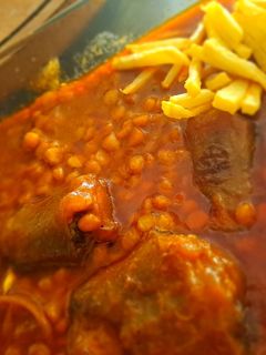 عکسی از دستور خورش قیمه با دم گوساله در زودپز 😋😋😋