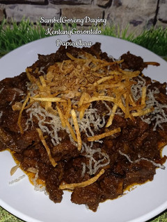Foto resep 36. Sambel Goreng Daging,Hati,Paru Kentang suun goreng