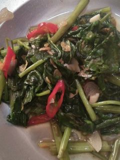 Foto resep Tumis kangkung ebi