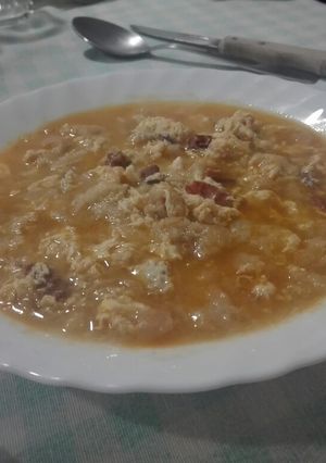 Una foto de Sopa castellana