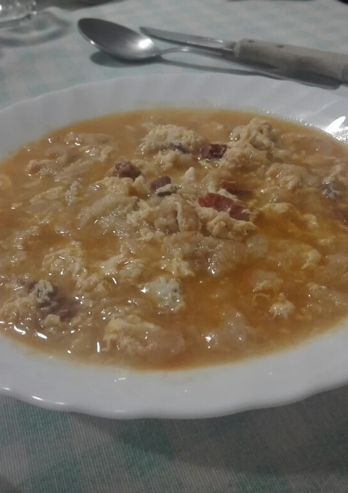 Una foto de Sopa castellana