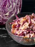 Coleslaw tricolor!! 🧡💚💜