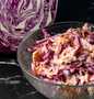 Pasos sencillos para Hacer Coleslaw tricolor!! 🧡💚💜  que Delicioso