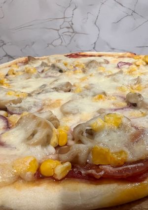 Gyors pizzatészta recept fotója