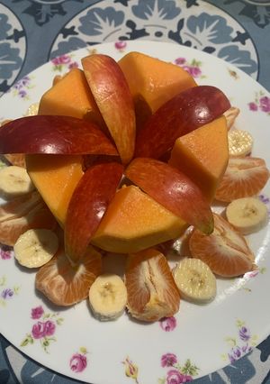 Una foto de Ensalada de frutas sencilla