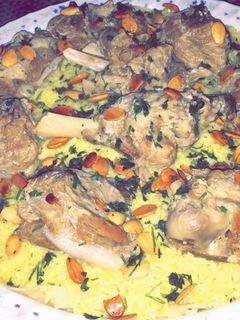 صورة لوصفة منسف اردني باللحم البلدي