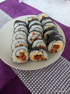 Foto resep Sushi Roll Chicken Teriyaki and Egg