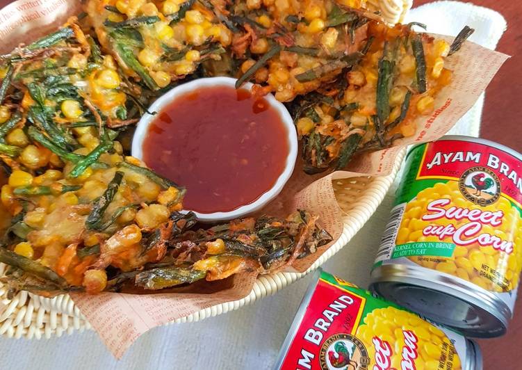 Resepi Corn Fritters yang Murah