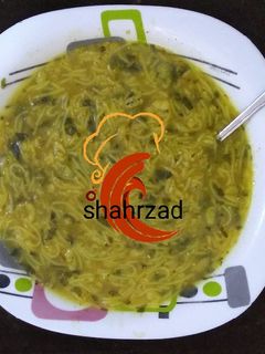 عکسی از دستور سوپ جو