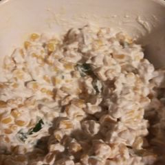 A picture of Creamed Jalapeno Corn.
