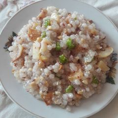 Sabudana khichdi A picture of Sabudana khichdi.