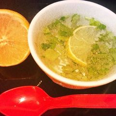A picture of Lemon Coriander Clear Soup.