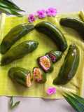 Mochi pisang ijo pandan