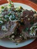Lengua a la vinagreta