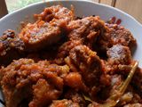 Daging geprek pedes