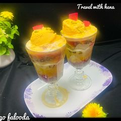 A picture of Mango falooda.