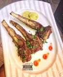 Oven grilled Lamb chops