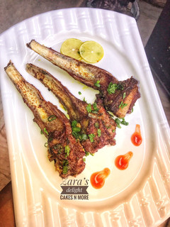 A picture of Oven grilled Lamb chops.