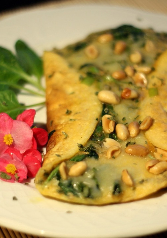 Foto principal de Keto-Omelette de Espinacas y Emmental