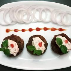 Rajma Galouti Kebab A picture of Rajma Galouti Kebab.