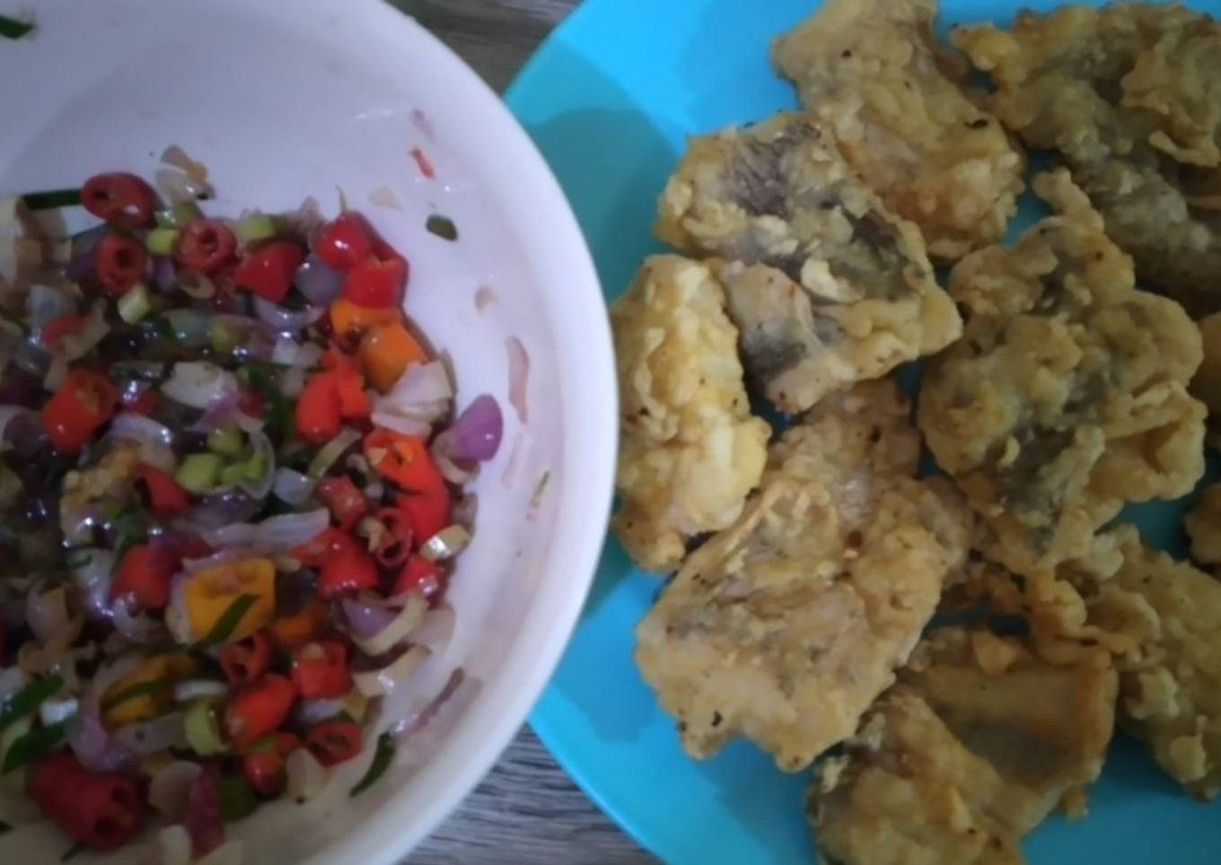 Gurame Goreng Tepung Gluten Free + Sambal Matah