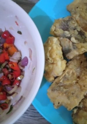 Foto resep Gurame Goreng Tepung Gluten Free + Sambal Matah