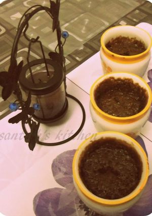 A picture of Chocolate peanut butter mug cake.