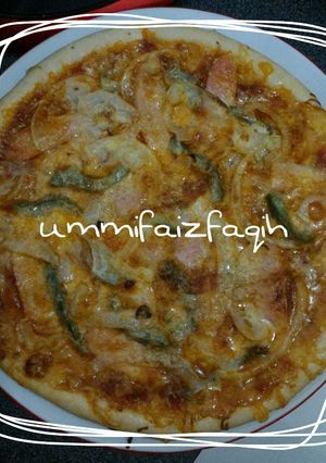 Foto resep Pizza Smoked Beef
