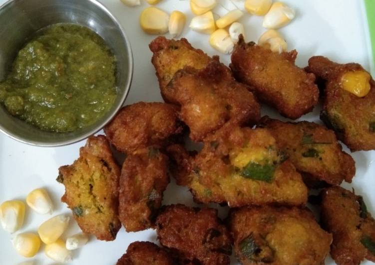 Recipe of Homemade Corn pakoda