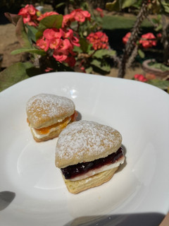 Una foto de Scones dulces
