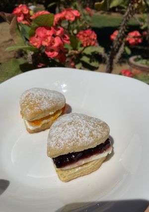 Una foto de Scones dulces