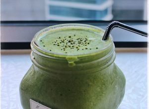 Hình của món Green smoothie.