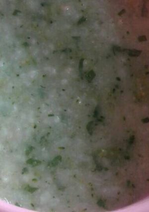Foto resep MPASI 8+ Bubur bayam brokoli seledri