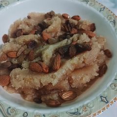 Mukhandi halwa A picture of Mukhandi halwa.